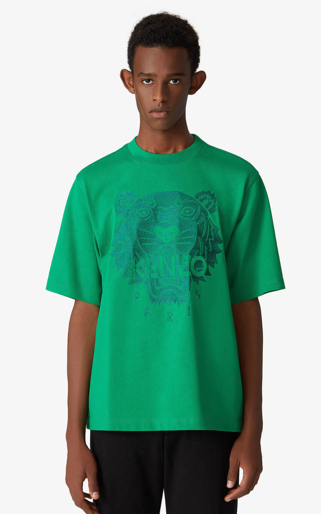 Kenzo Oversize Tiger T Shirt Herr | 27491-DIHT